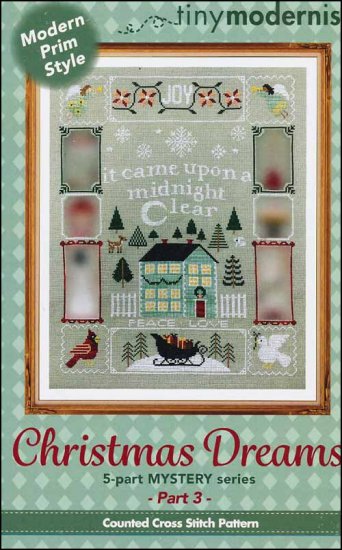 Christmas Dreams Part 3 Cross Stitch Pattern by Tiny Modernist