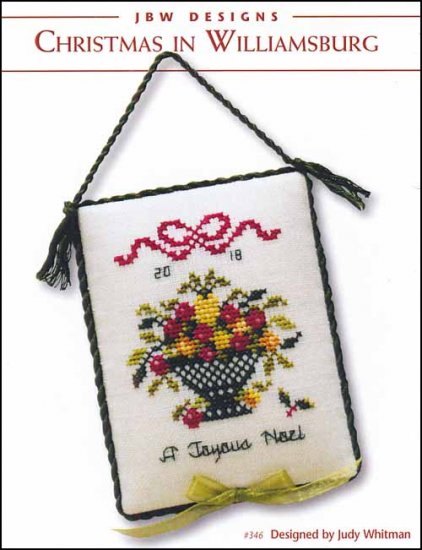 Christmas In Williamsburg Cross Stitch Pattern by JBW Designs