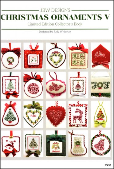 Christmas Ornaments 5 Cross Stitch Pattern by JBW Designs