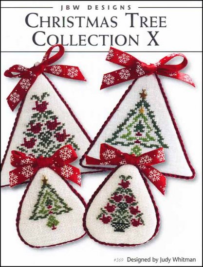 Christmas Tree Collection 10 Cross Stitch Pattern by JBW Designs
