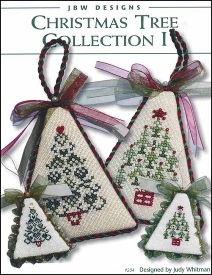 Christmas Tree Collection 1 Cross Stitch Pattern by JBW Designs