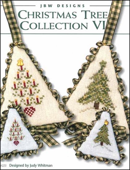 Christmas Tree Collection 6 Cross Stitch Pattern by JBW Designs