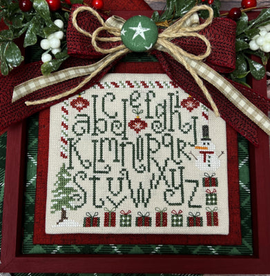 Christmas Alphabet Cross Stitch Pattern by Primrose Cottage Stitches