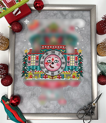 Christmas Cuckoo Clock Part 2 Cross Stitch Pattern by Tiny Modernist