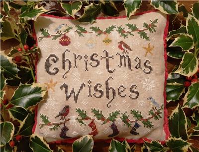 Christmas Wishes Cross Stitch Pattern by crowsfeetstitching
