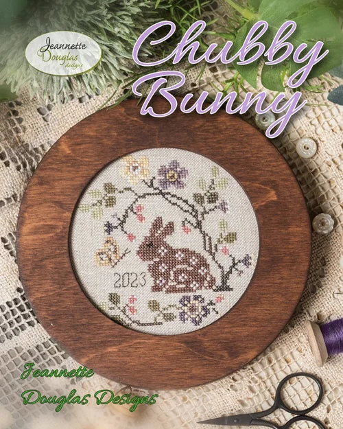Chubby Bunny stitch pattern by Jeannette Douglas Designs