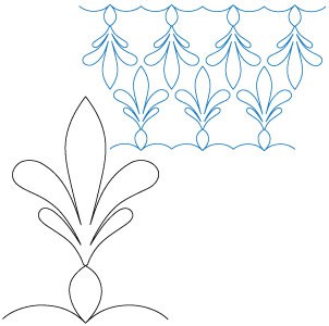 Columbus Arch P2P Pantograph/Border Digital File
