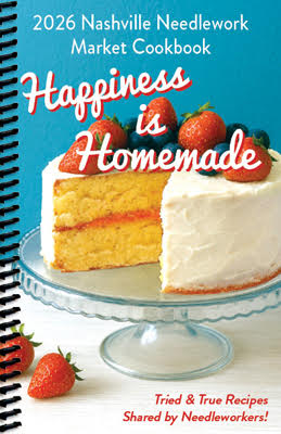 2026 Needlework Market Cookbook - Happiness is Homemade