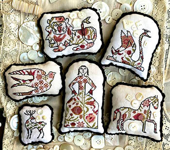 Cookie Cutters 3 Cross Stitch Pattern by Kathy Barrick