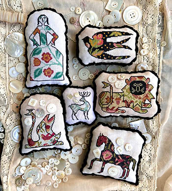 Cookie Cutters 4 Cross Stitch Pattern by Kathy Barrick