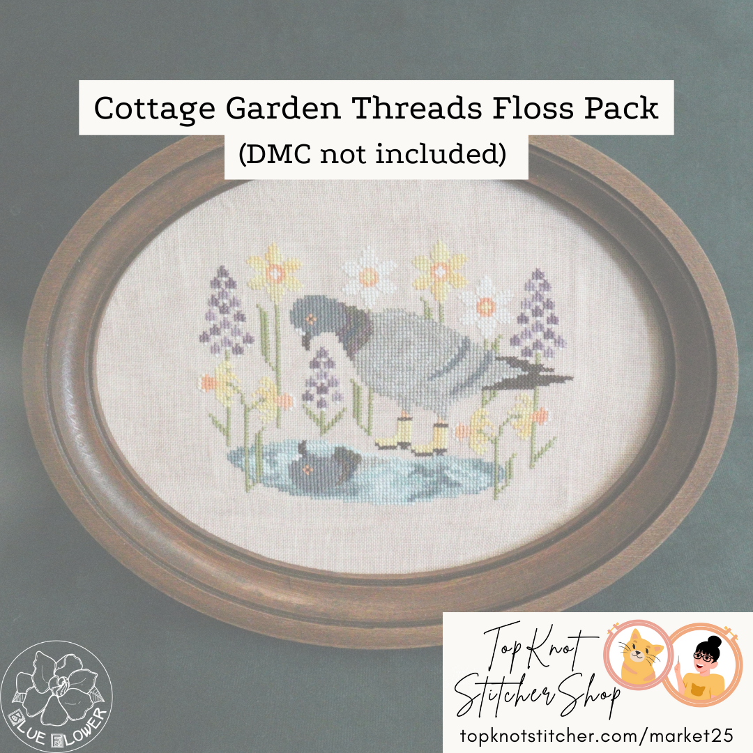CGT Floss Pack for Pigeon and Puddle by The Blue Flower | Cottage Garden Threads