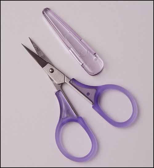 Cotton Candy Lavender Embroidery Scissors by Sew Mate