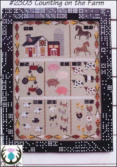 Counting on the Farm Cross Stitch Pattern by Thistles