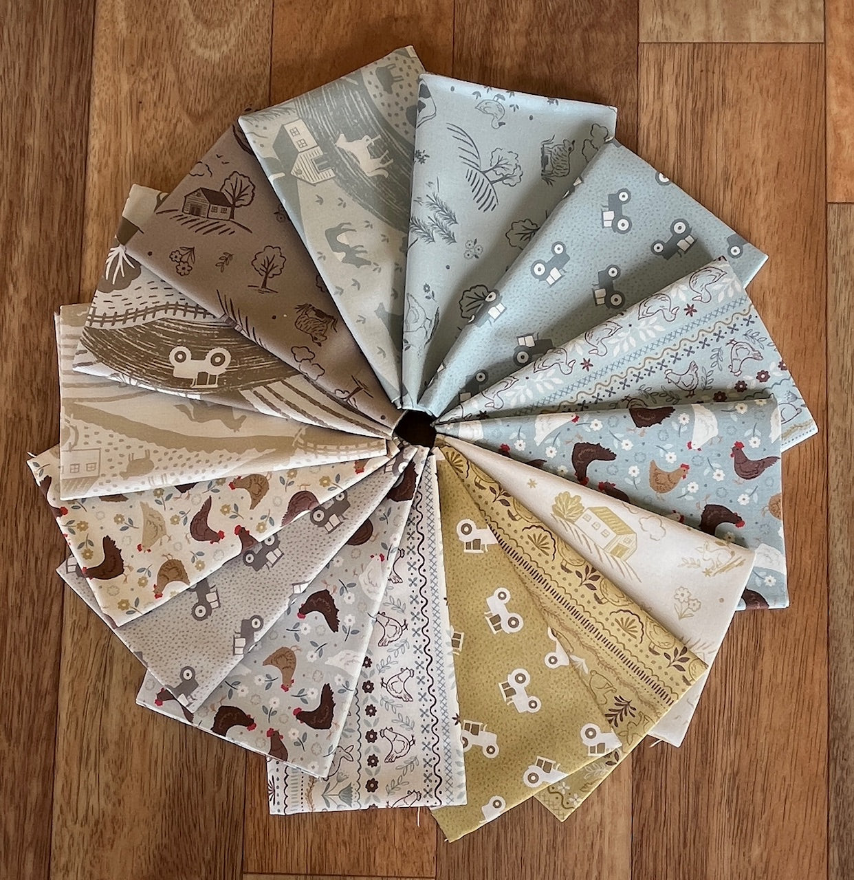 Country Croft Fat Eighth Bundle by Lewis and Irene