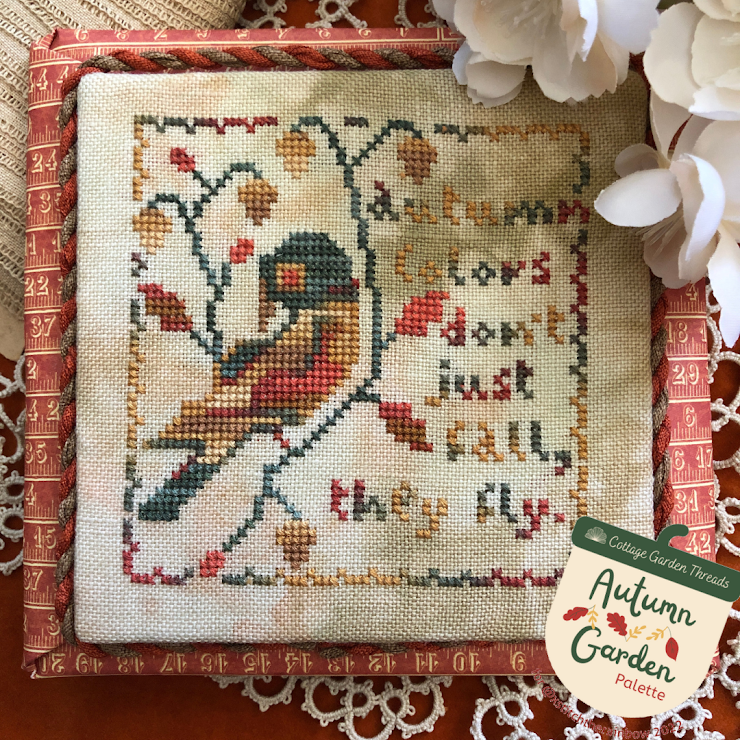 Autumn Colors - Autumn Garden SAL XStitch the Rainbow | Bendy Stitchy