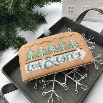 Cut & Carry: White Christmas Series Pt 2 Cross Stitch Pattern by Hands On Design