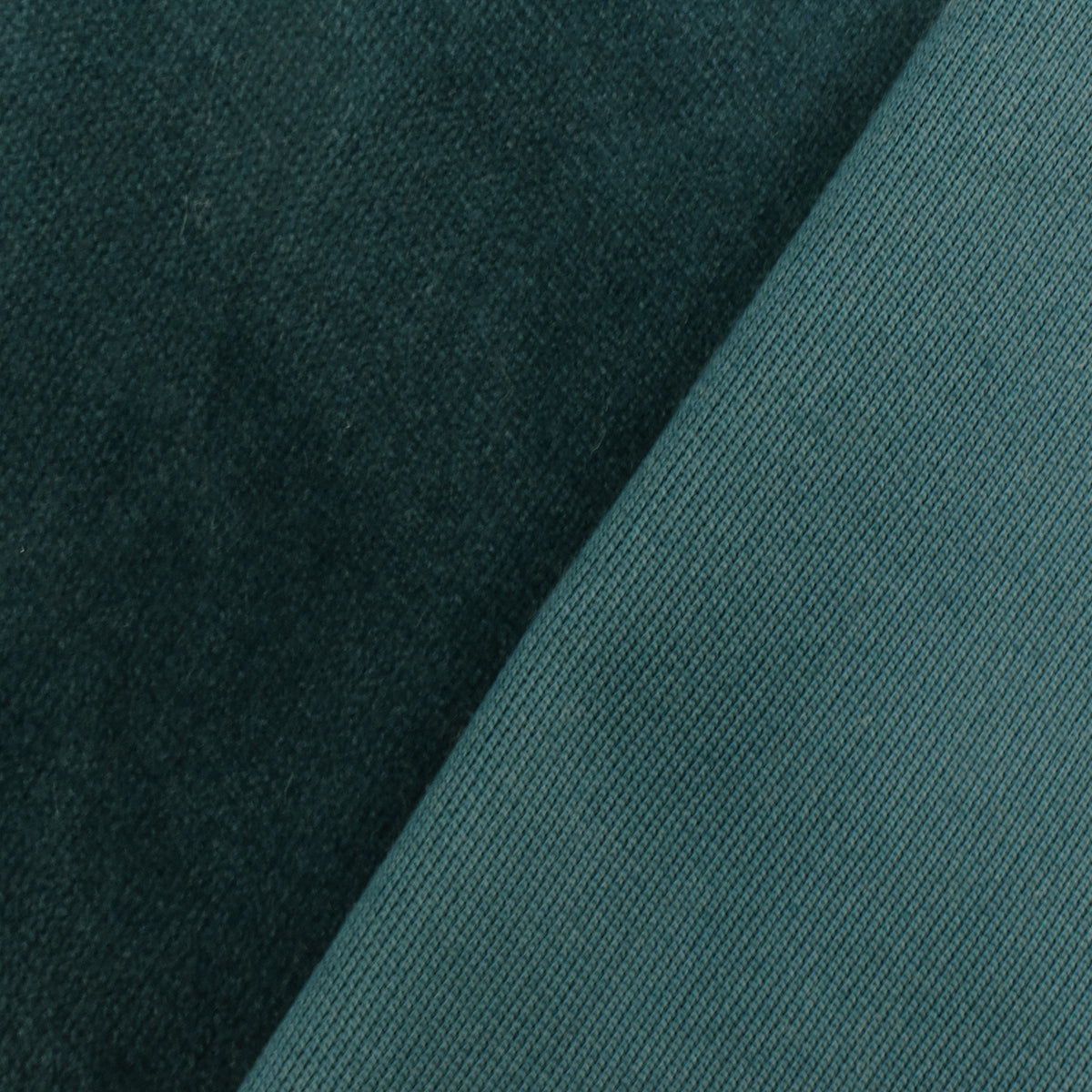 Deep Jasmine Teal Velvet Woven Decorating Fabric