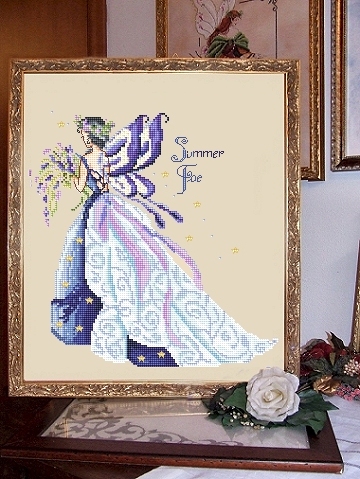 --Summer Little Fae DL15 - Cross Stitch Chart