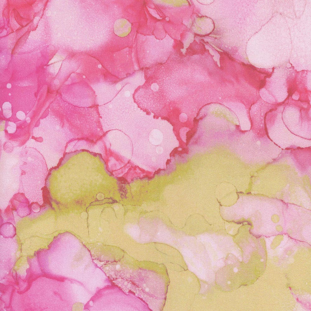 Fluidity Pink Romance Fabric Yardage