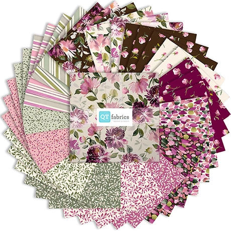 Dahlia Dreams 10" Squares