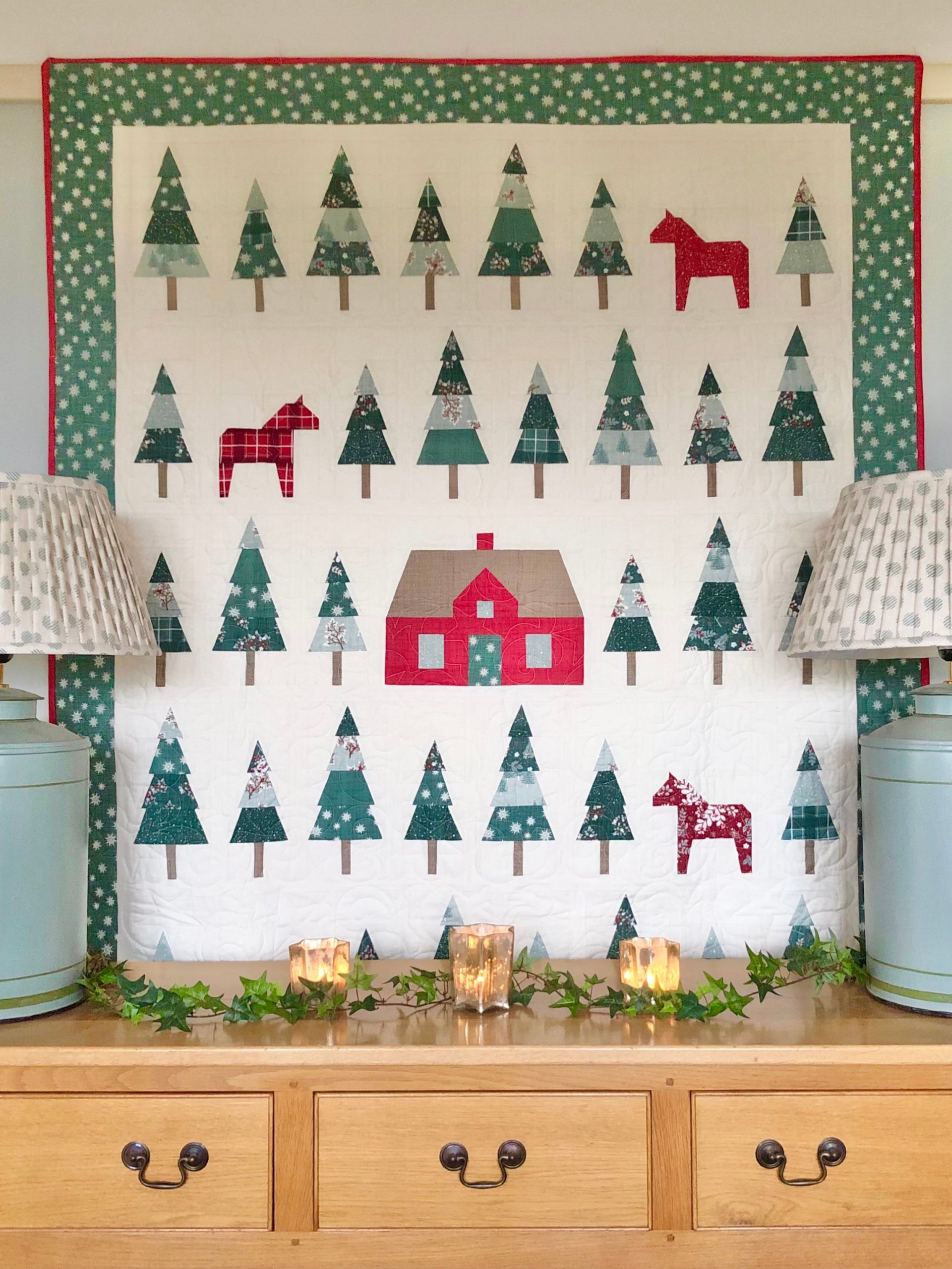 Dalarna Quilt Pattern By CakeStand Quilts
