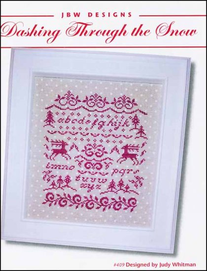 Dashing Through the Snow Cross Stitch Pattern by JBW Designs