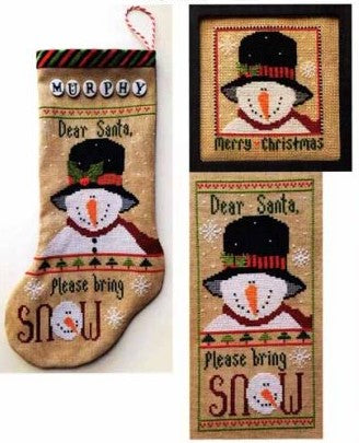 Dear Santa Cross Stitch Pattern by Val's Stuff *NEW*