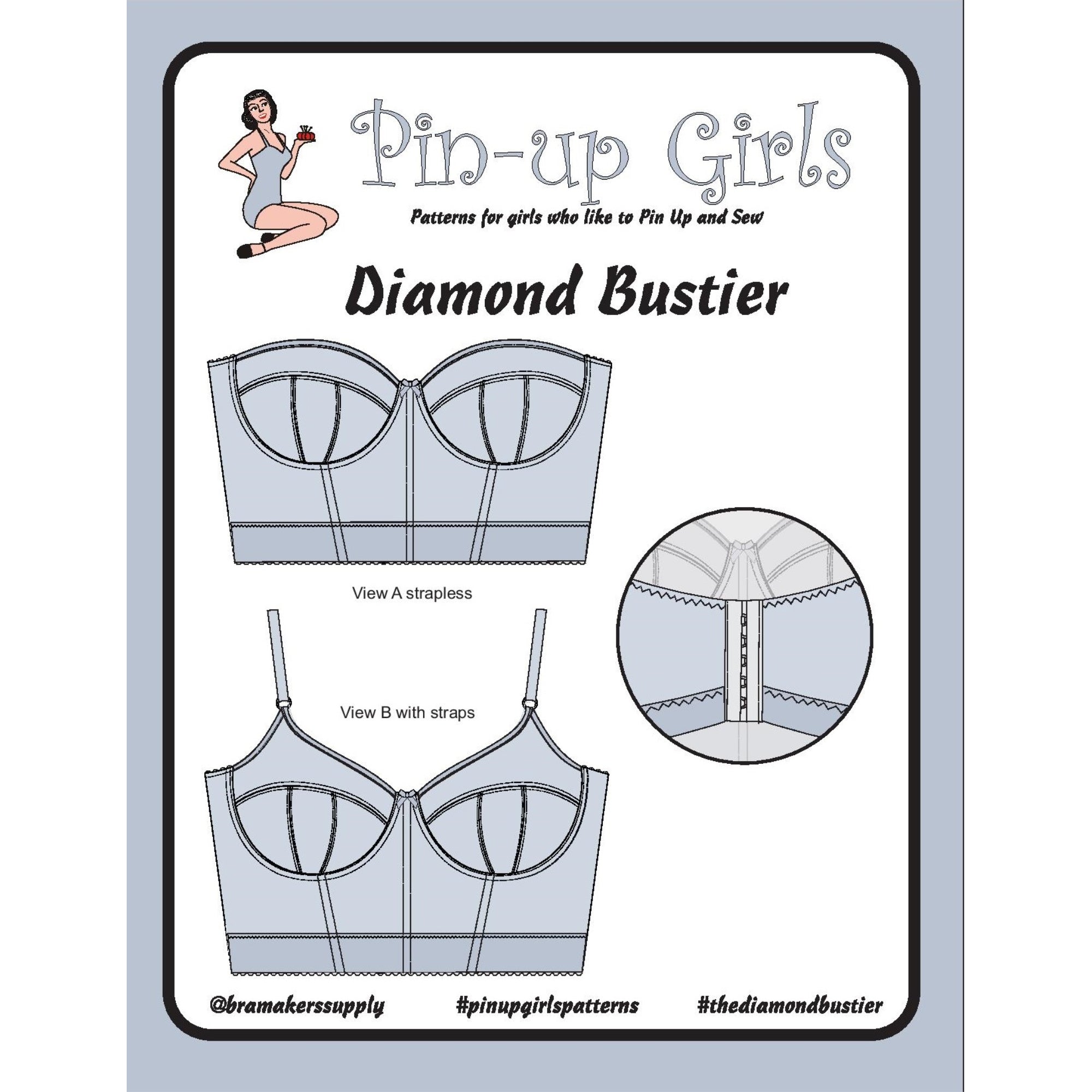Diamond Bustier Pattern