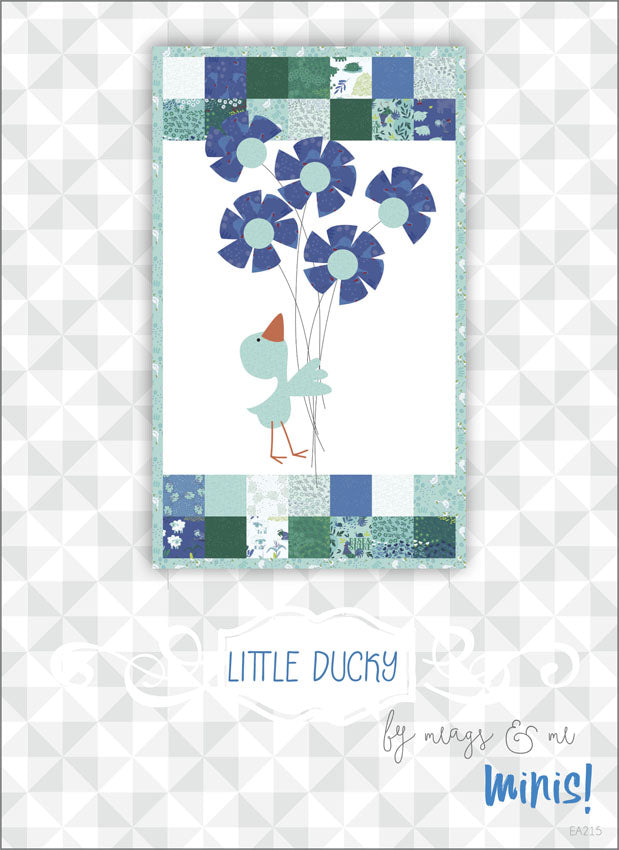 Little Ducky Mini Quilt Pattern by Meags and Me