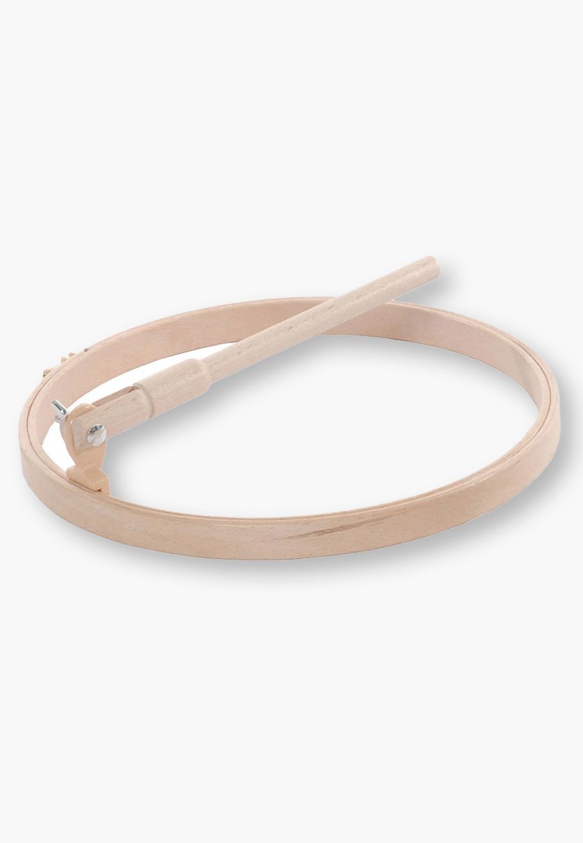 ELBESEE 8STALK – Telaio da ricamo e gambo in legno di faggio da 20 cm x 2 cm di profondità