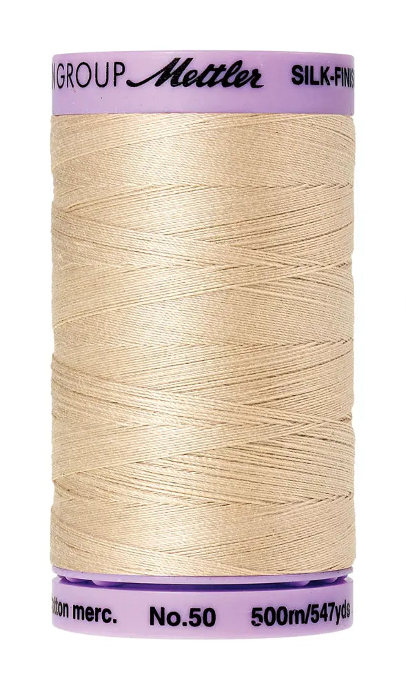 Mettler Cotton Silk Finish 50wt Eggshell