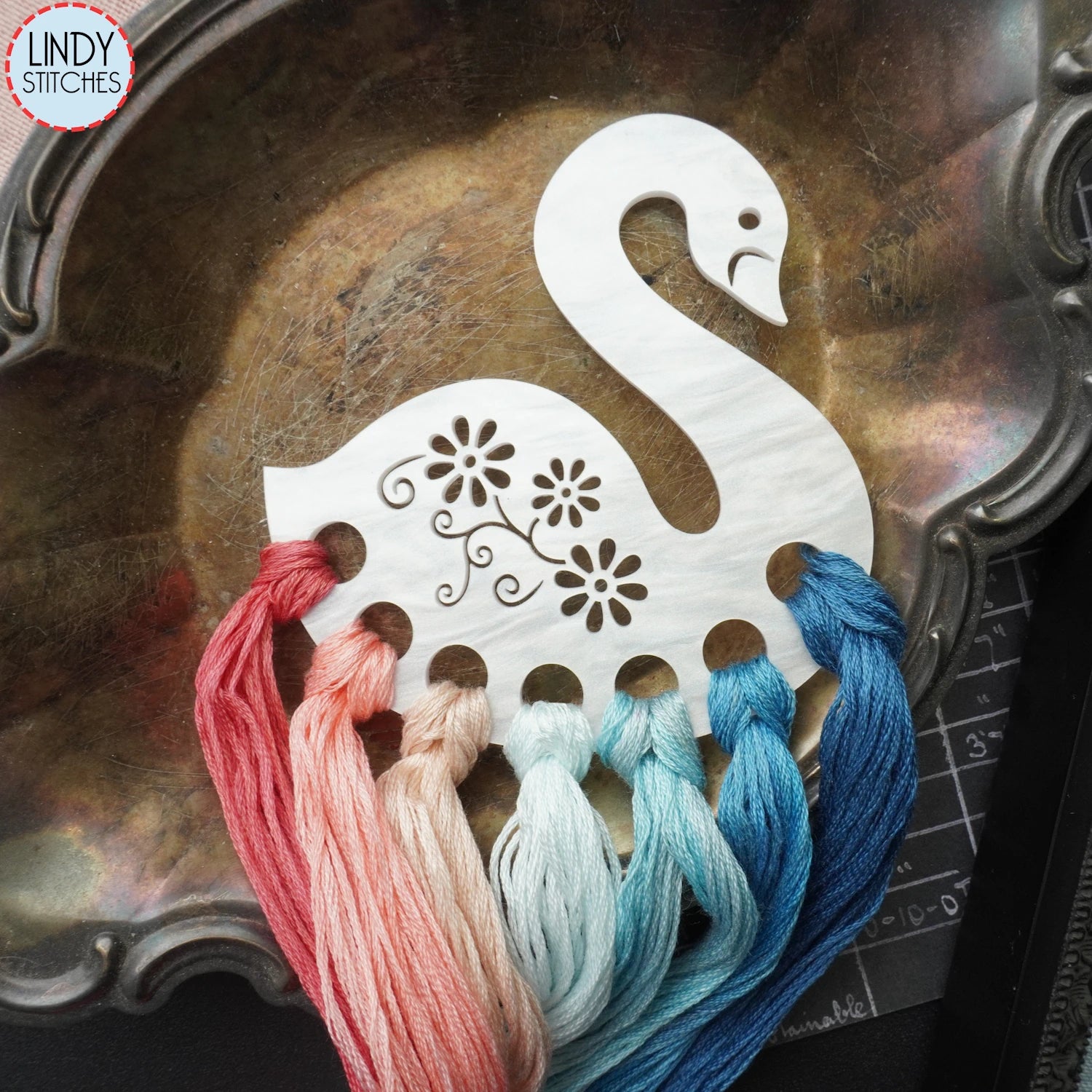 Enchanted Grace Swan Floss Drop by Willoughby Ann