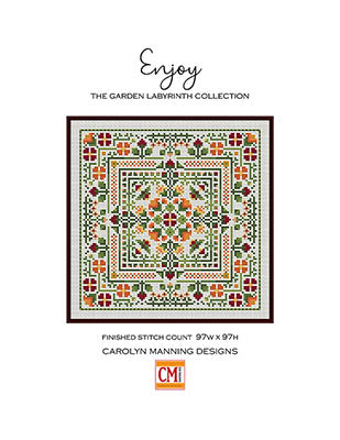 Enjoy Cross Stitch Pattern by CM Designs