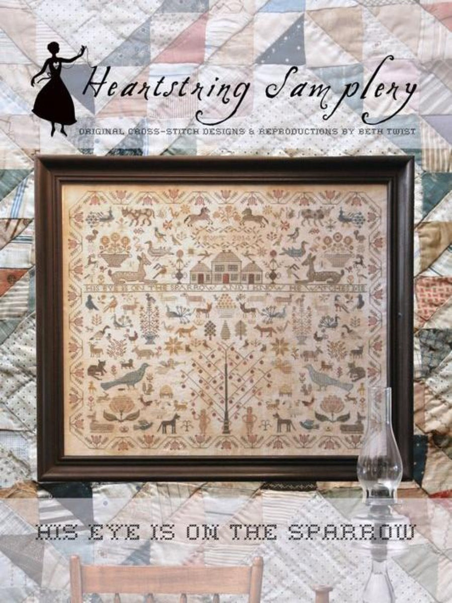 His Eye Is On The Sparrow by Heartstring Samplery