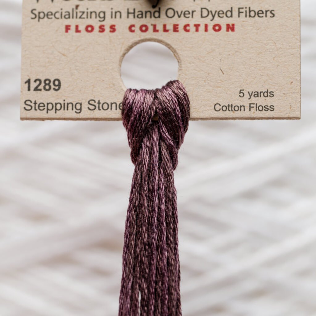 Weeks Dye Works Cotton Floss – 1289 Stepping Stone – 5 Yards, Hand-Dyed
