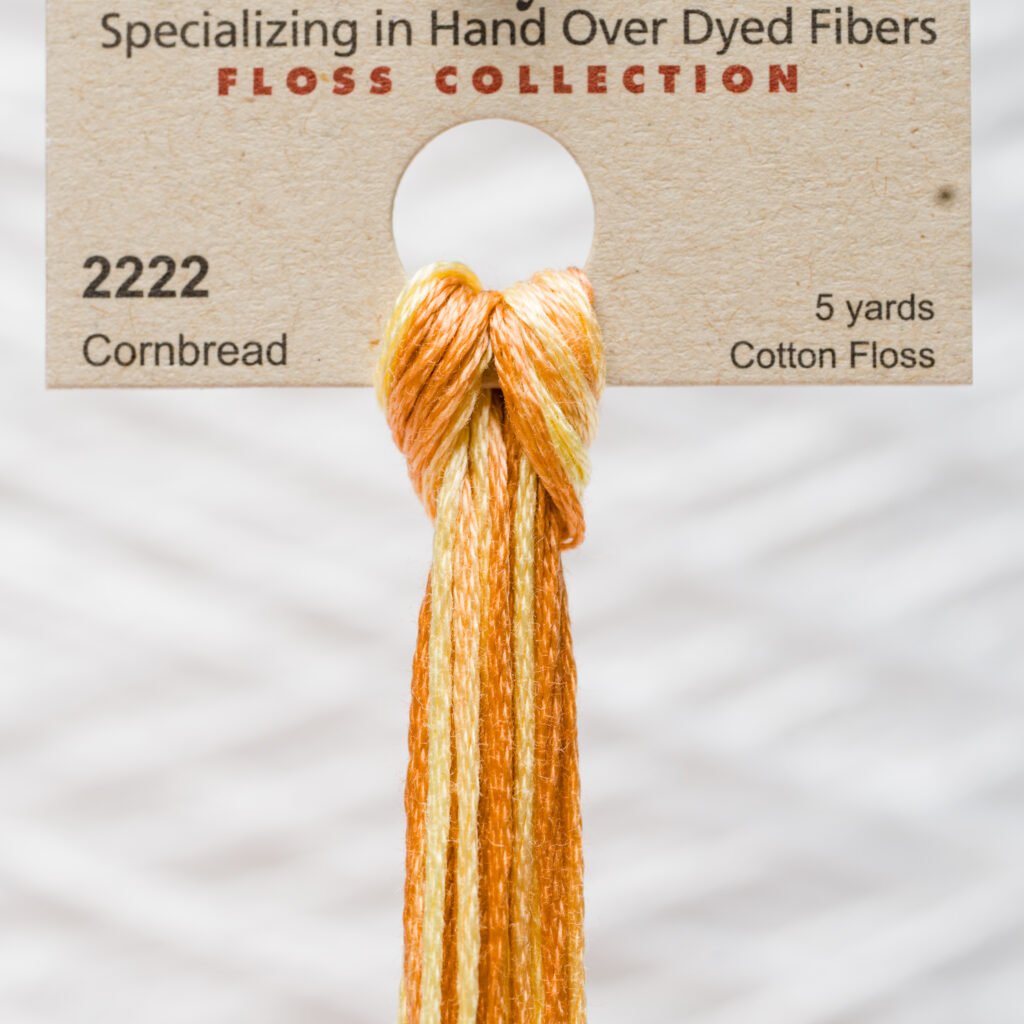 Weeks Dye Works Fil de coton – 2222 Cornbread – 5 Yards, Hand-Dyed
