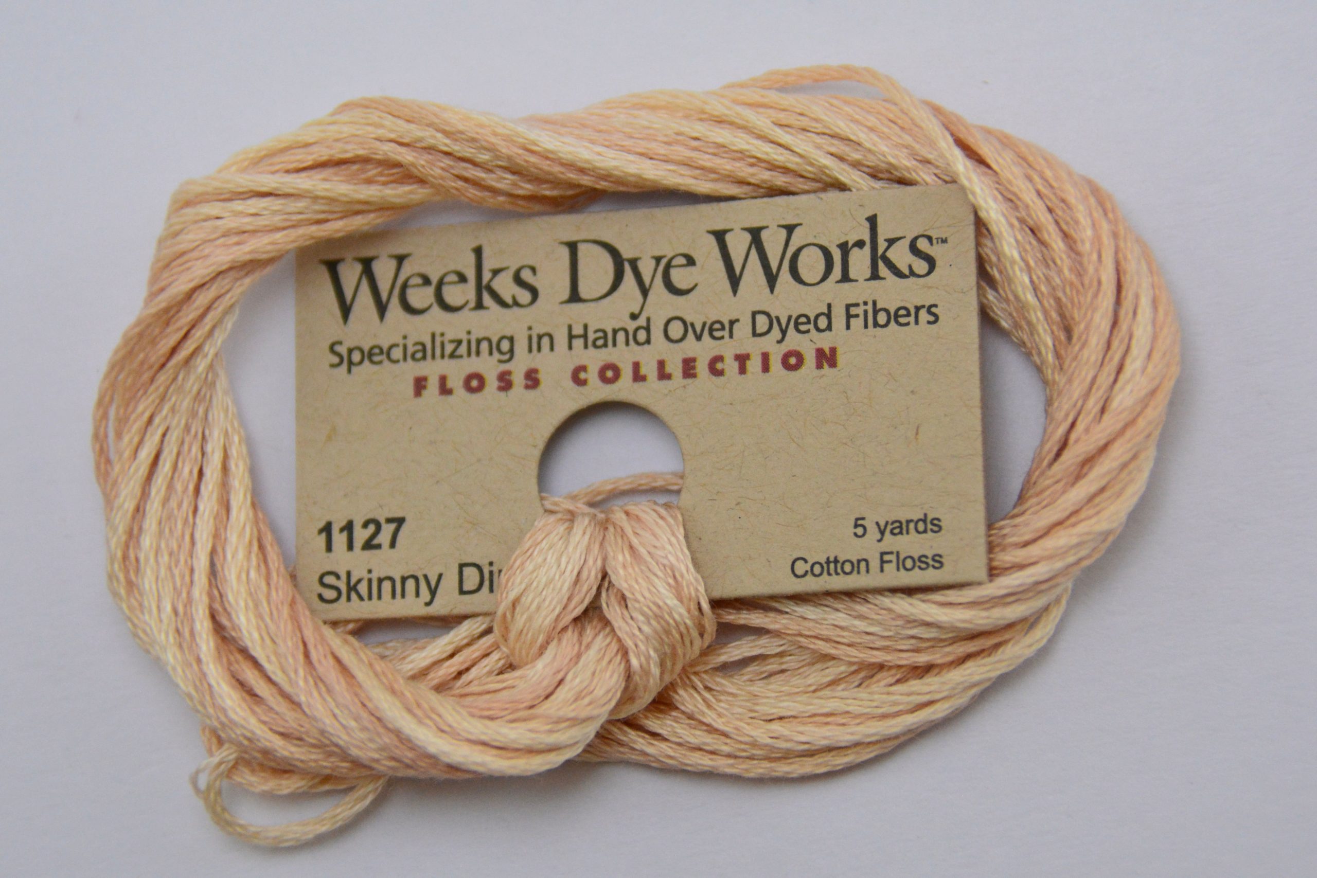 Skinny Dip 1127 Weeks Dye Works 6-Strand Hand-Dyed Embroidery Floss