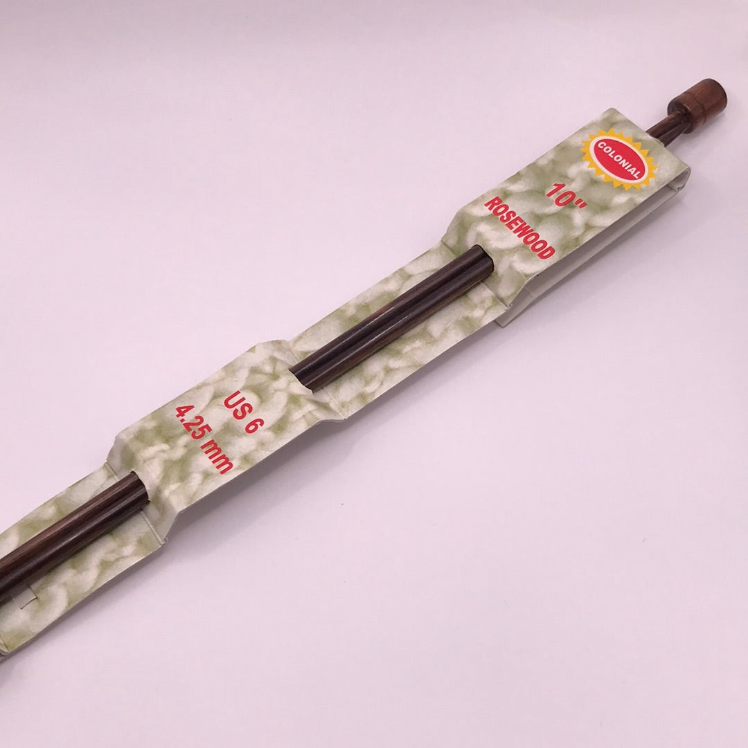 Colonial Rosewood Knitting Needles