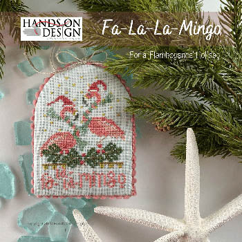 Fa-La-La Mingo Cross Stitch Pattern by Hands On Design