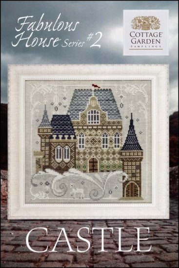 Fabulous House Series Part 2: Castle Cross Stitch Pattern by Cottage Garden Samplings