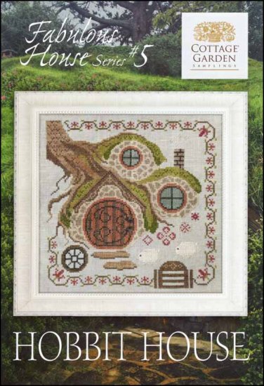 Fabulous House Series Part 5: Hobbit House Cross Stitch Pattern by Cottage Garden Samplings