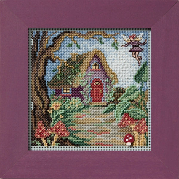 Fairy House Mill Hill Ornament Beads Cross Stitch Kit