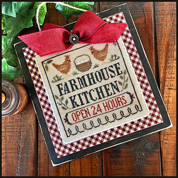 Farmhouse Kitchen Cross Stitch Pattern by Little House Needleworks