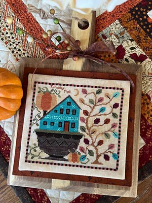 Finally Fall Cross Stitch Pattern by Annie Beez Folk Art