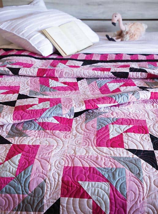 Flamingo Stampede Quilt Kit