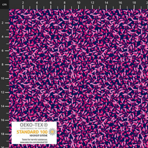 CLEARANCE Blank Quilting Corporation - Ditzy Gardens by Stof Fabrics - 4502-369 - Pink