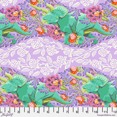 CLEARANCE Free Spirit Fabrics - Roar! by Tula Pink - PWTP223 - Mist