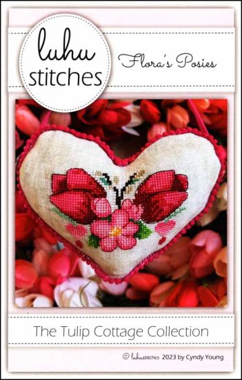 Flora's Posies Cross Stitch Pattern by Luhu Stitches