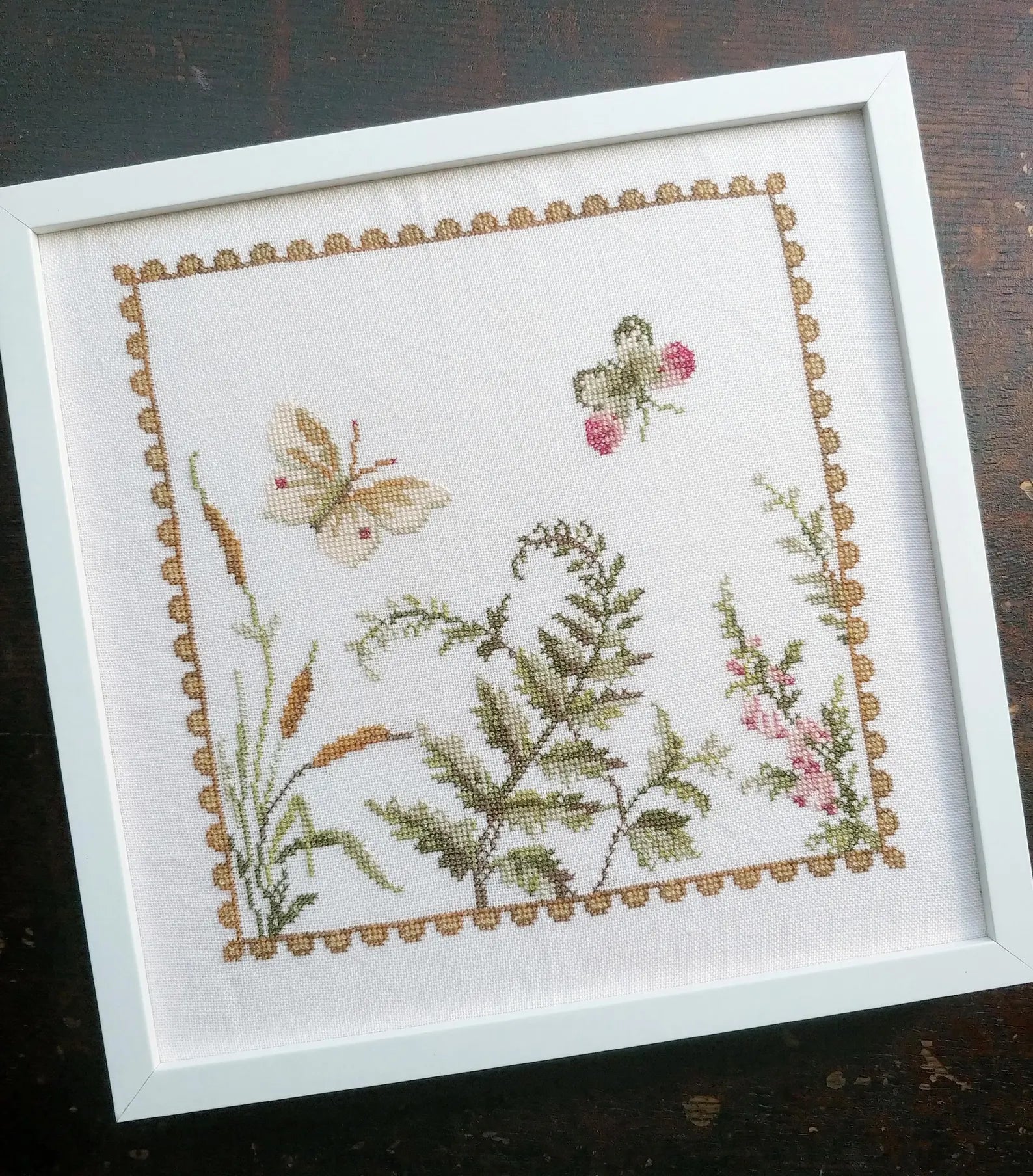 Flutterby Cross Stitch Pattern by Mojo Stitches