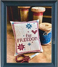 For Freedom Cross Stitch Pattern by Violets & Sunshine